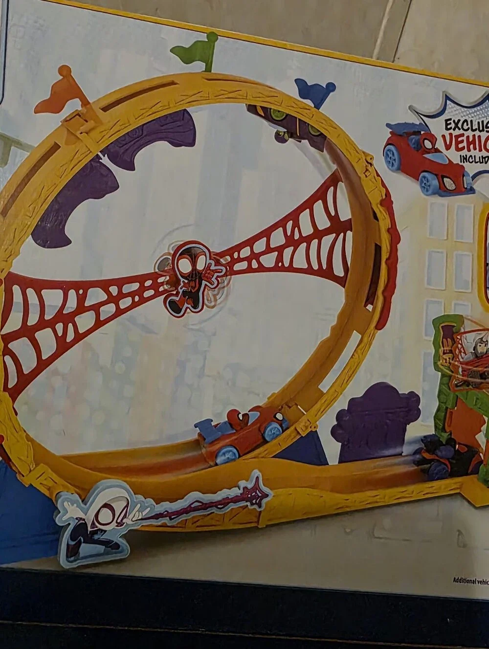 360° Super Loop Racing Track - Red & Yellow